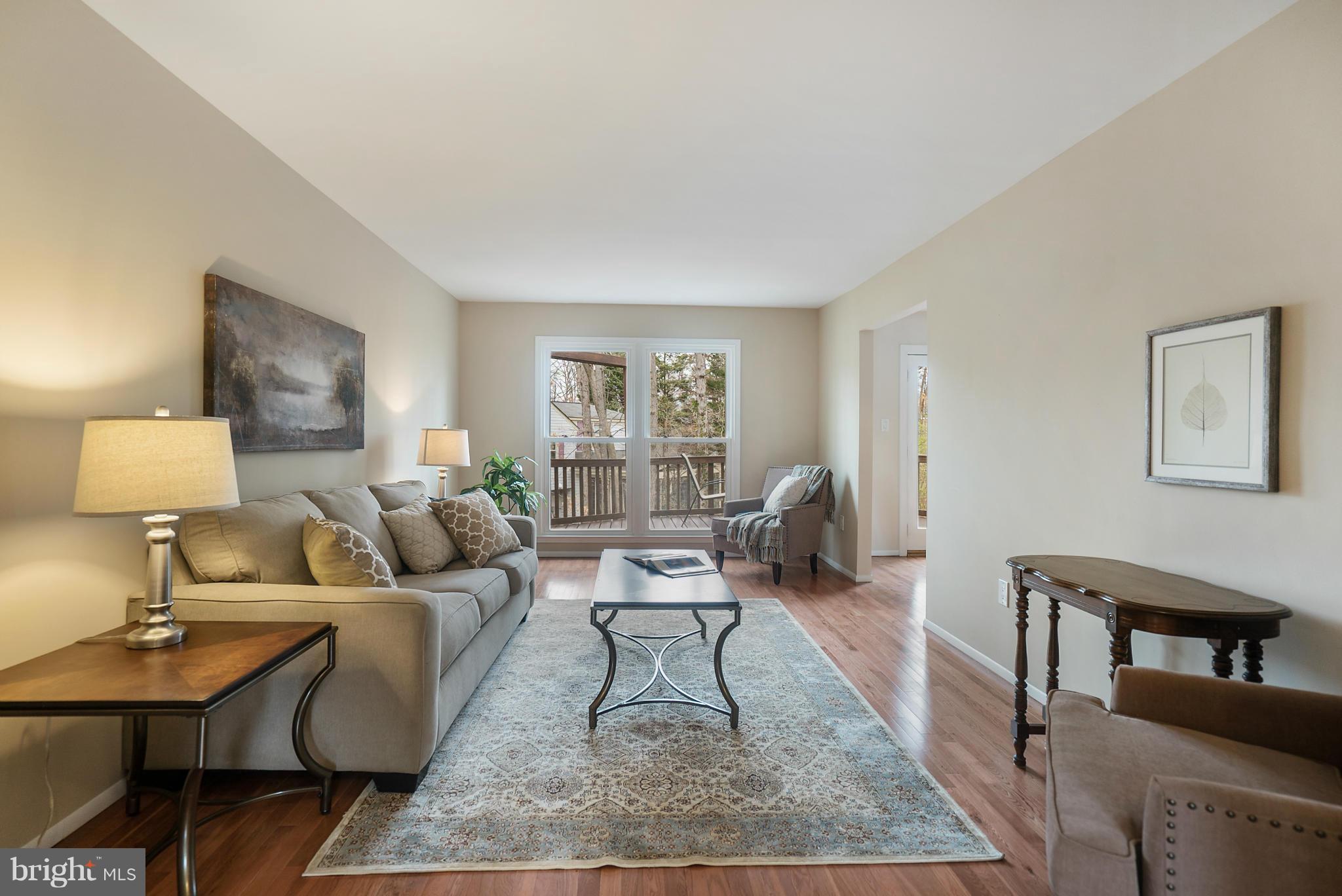 1518 Coat Ridge Road Herndon, VA 20170 - Photo 4 of 26 Living Room with hardwoods