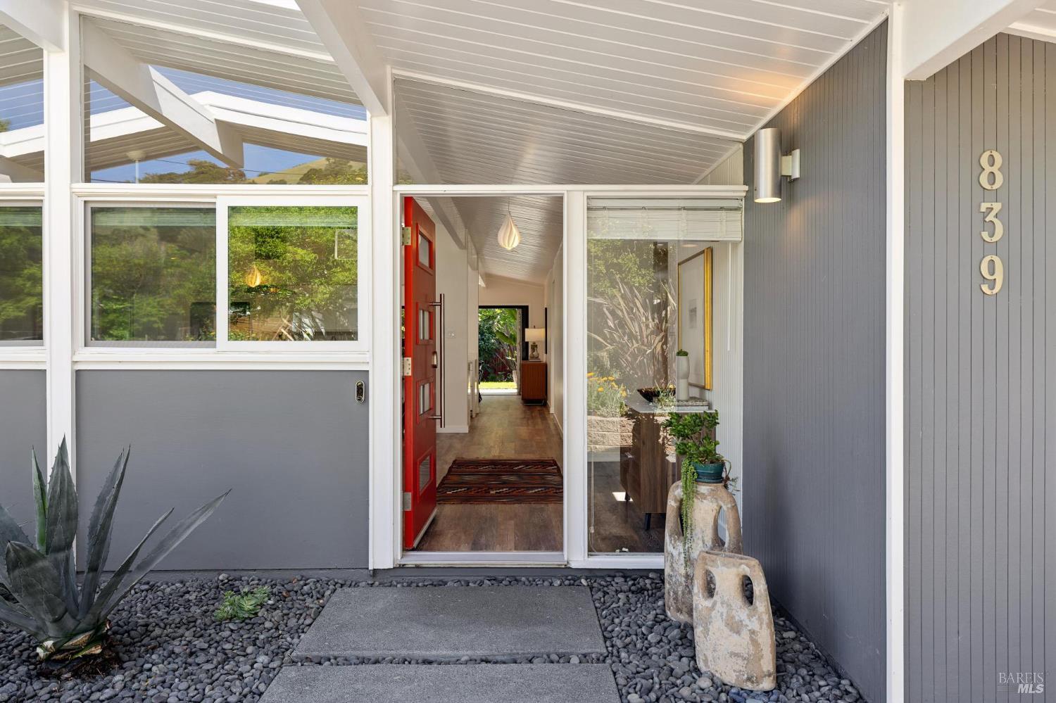 839 Greenberry Lane San Rafael, CA 94903 - Photo 11 of 57 a view of small house with wooden floor and outdoor space