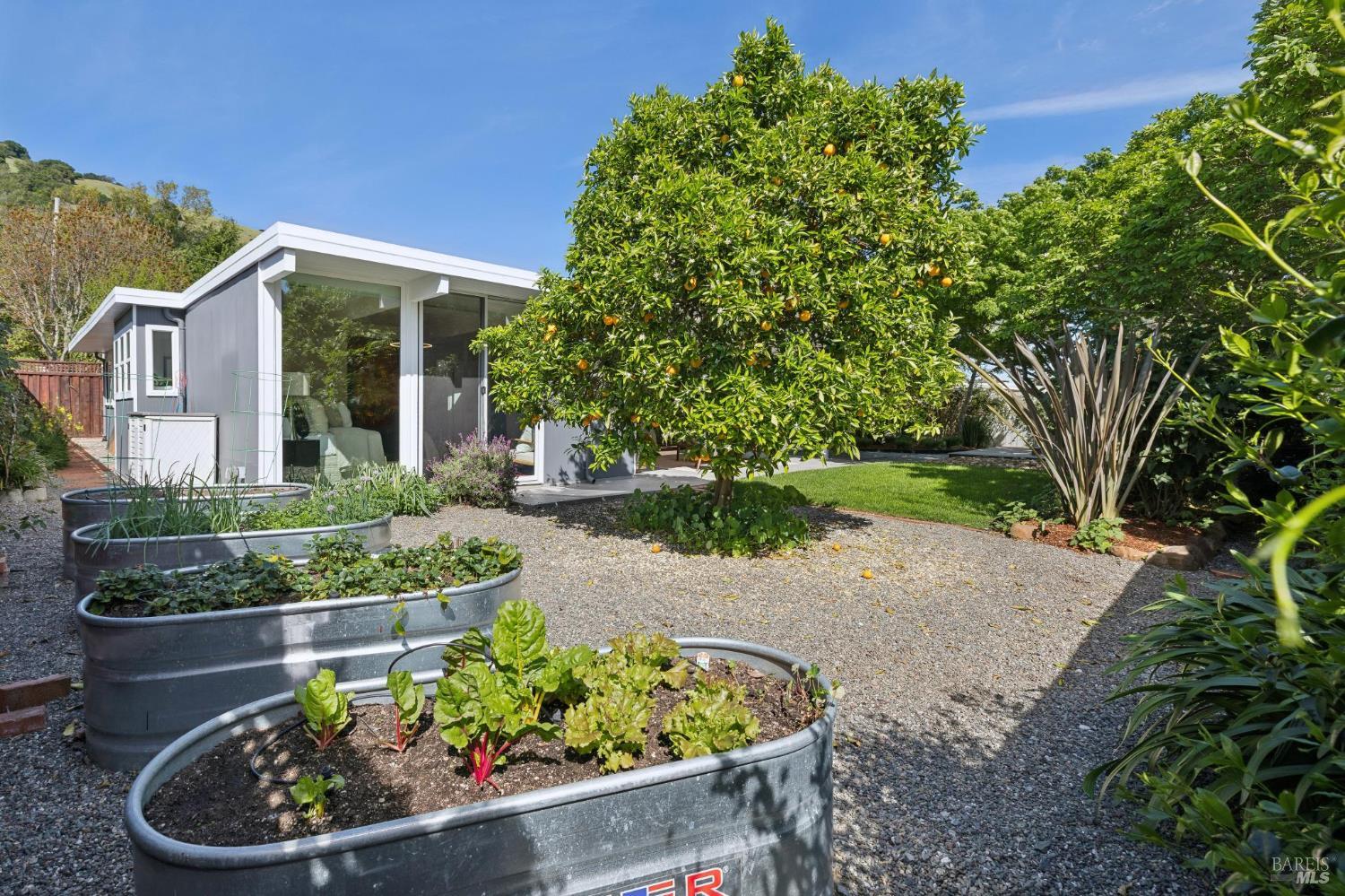 839 Greenberry Lane San Rafael, CA 94903 - Photo 44 of 57 a front view of a house with a yard