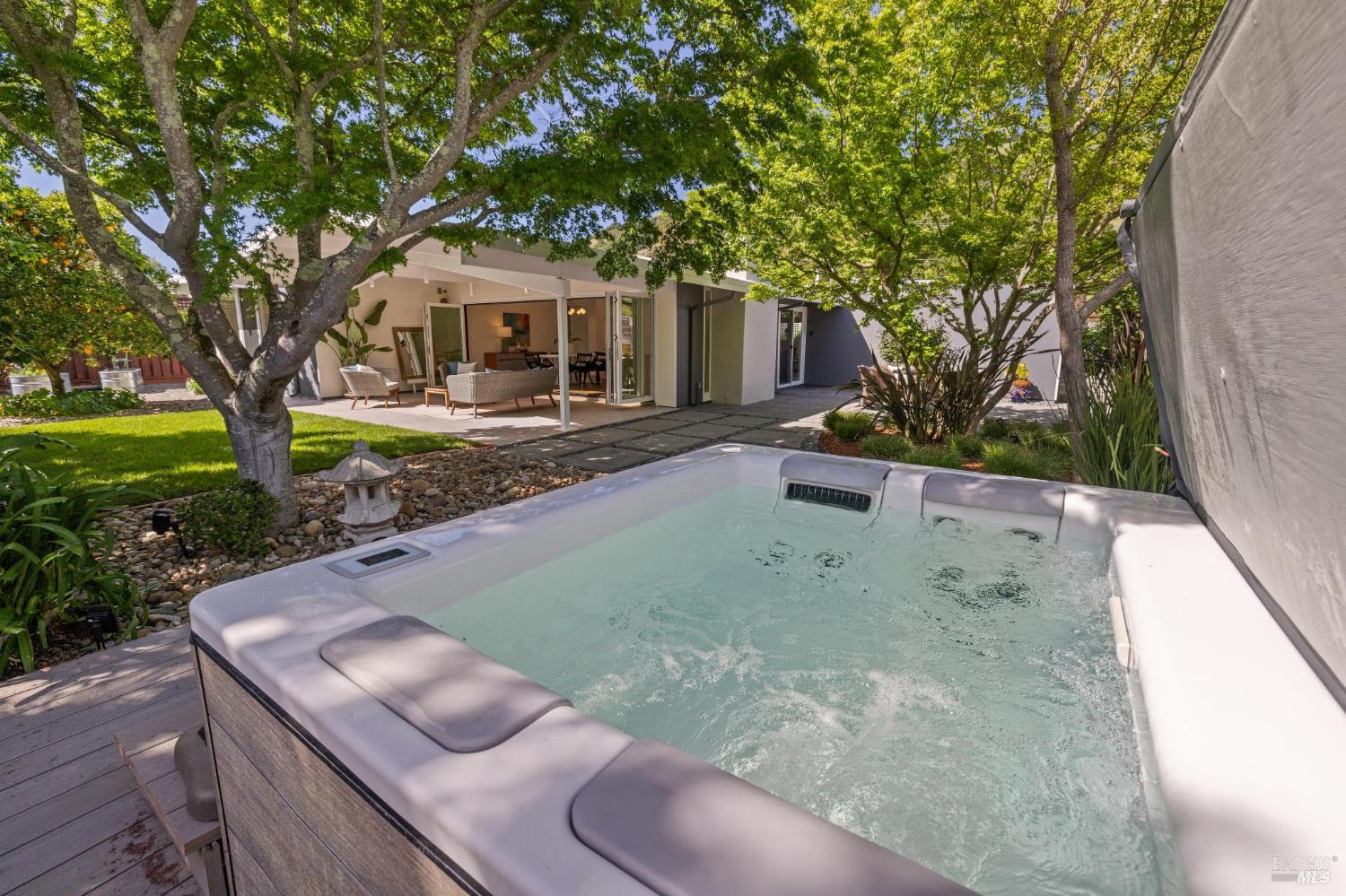 839 Greenberry Lane San Rafael, CA 94903 - Photo 47 of 57 a front view of a house with garden