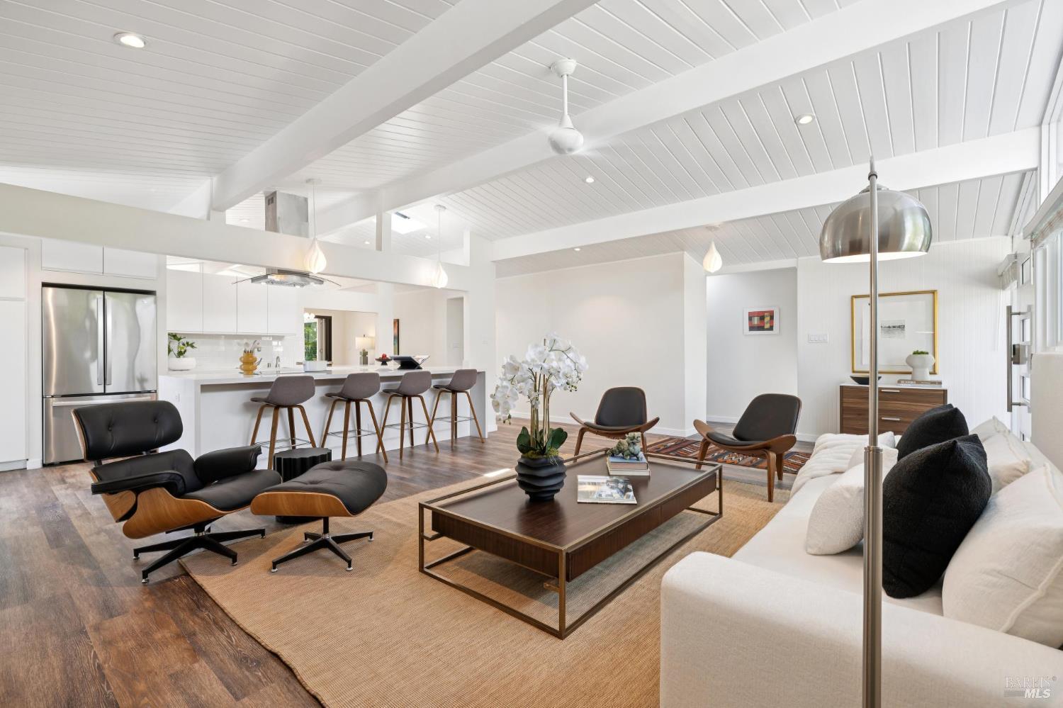 839 Greenberry Lane San Rafael, CA 94903 - Photo 5 of 57 a living room with furniture