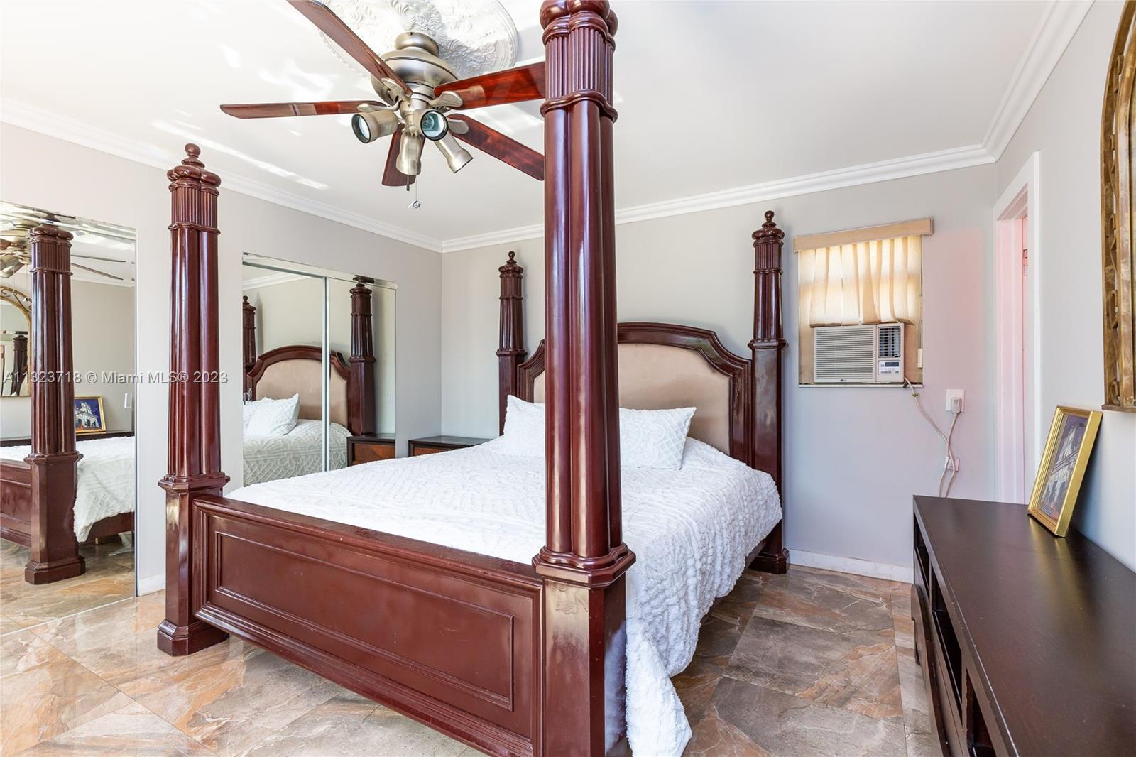 2743 Southwest 32nd Avenue Miami, FL 33133 - Photo 13 of 33 a bedroom with bed and wooden floor
