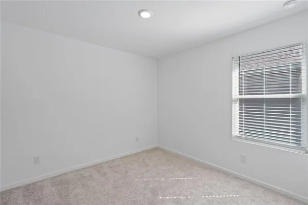 a view of a window in a room