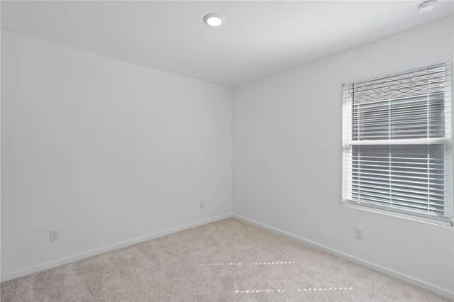 a view of a window in a room