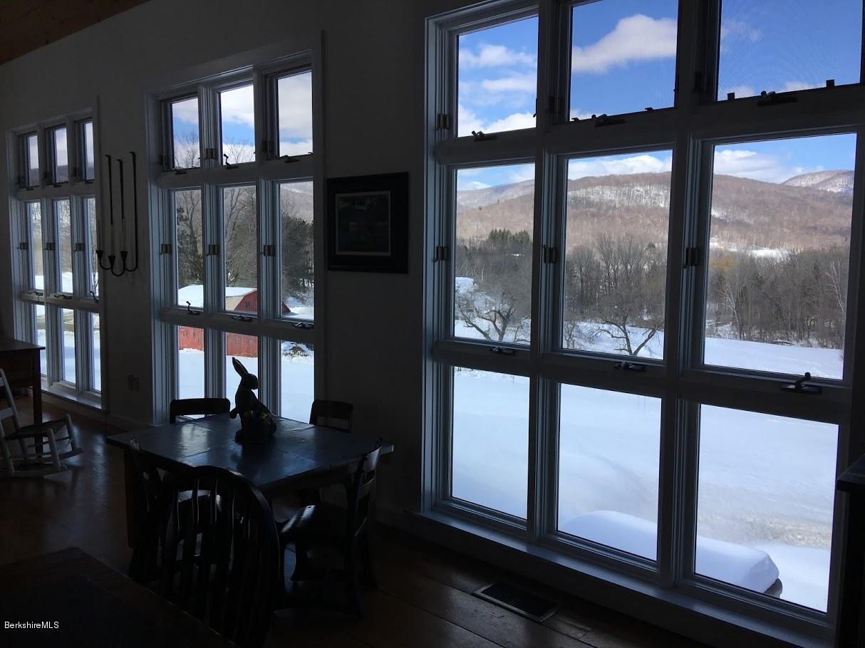 5 Jericho Road Hancock, MA 01267 - Photo 32 of 38 a view of a dining room with furniture window and wooden floor