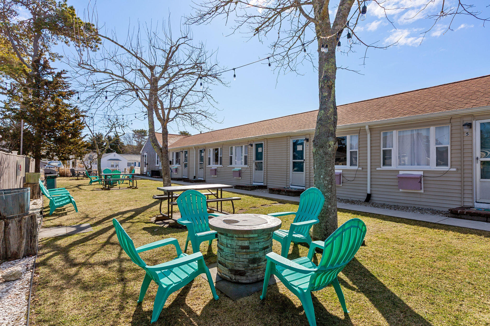 183 Captain Chase Road Dennis Port, MA 02639 - Photo 26 of 44 a view of a house with swimming pool and sitting area