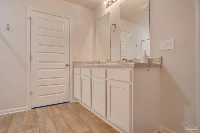 wooden floor in an empty room