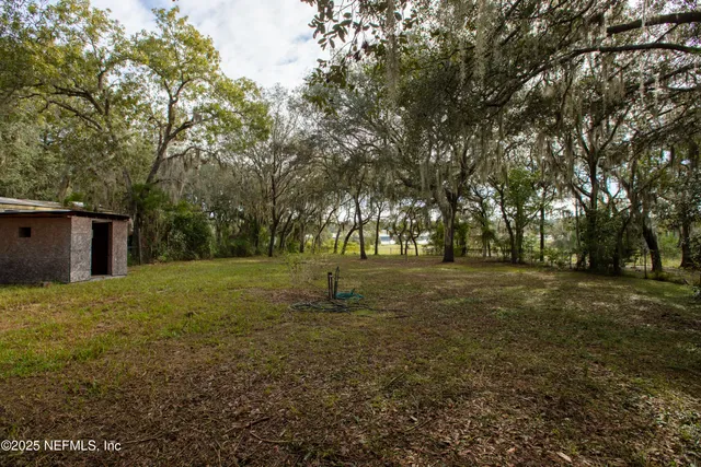 a view of outdoor space with tree s