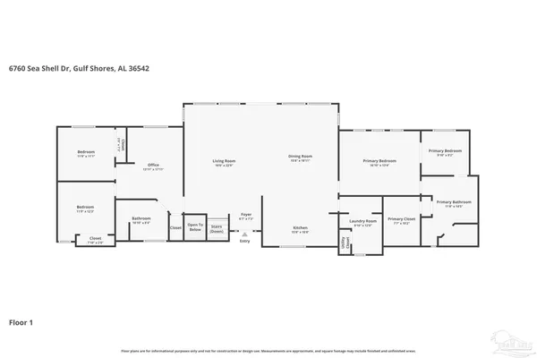 $1,995,000 | 6760 Sea Shell Drive, Gulf Shores, AL 36542