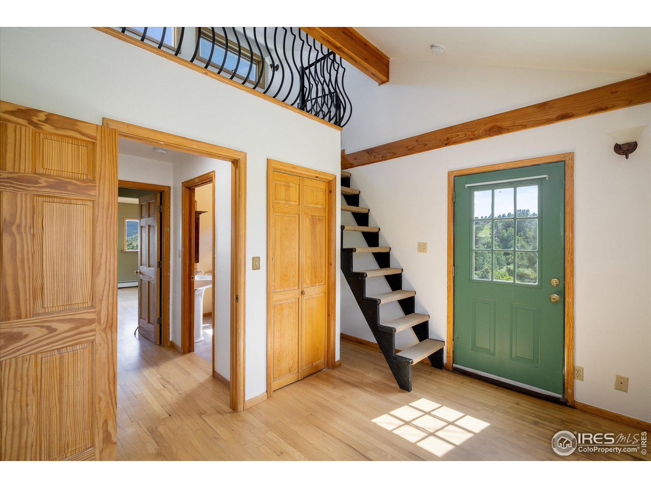 78 Old Post Office Road Boulder, CO 80302 - Photo 17 of 25 a view of an entryway with a front door