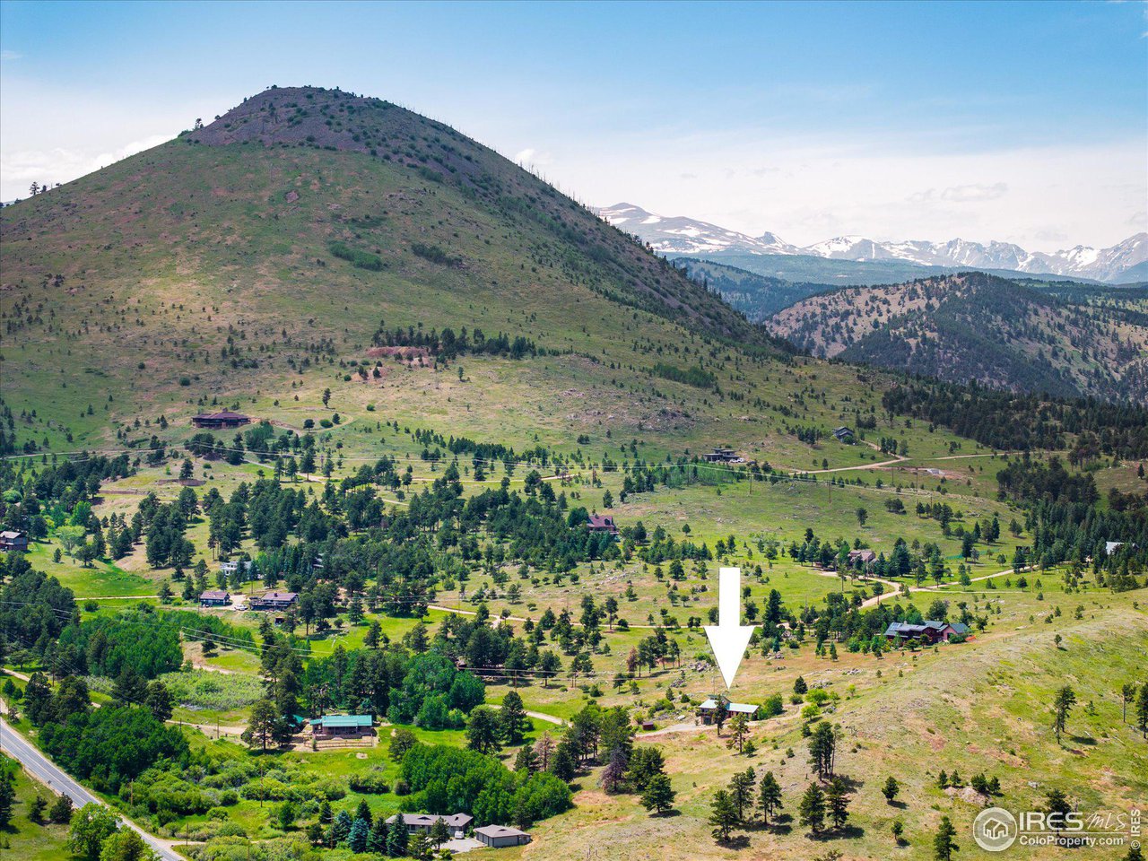 78 Old Post Office Road Boulder, CO 80302 - Photo 25 of 25 a view of a mountain with a field