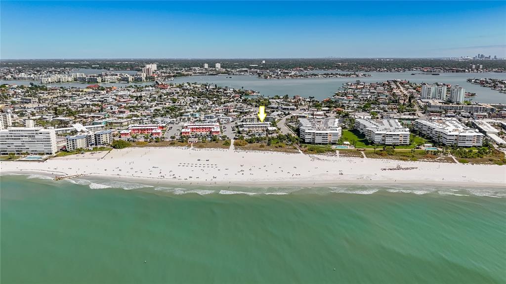 6700 Sunset Way, Unit 604 St. Pete Beach, FL 33706 - Photo 26 of 27 a view of a city