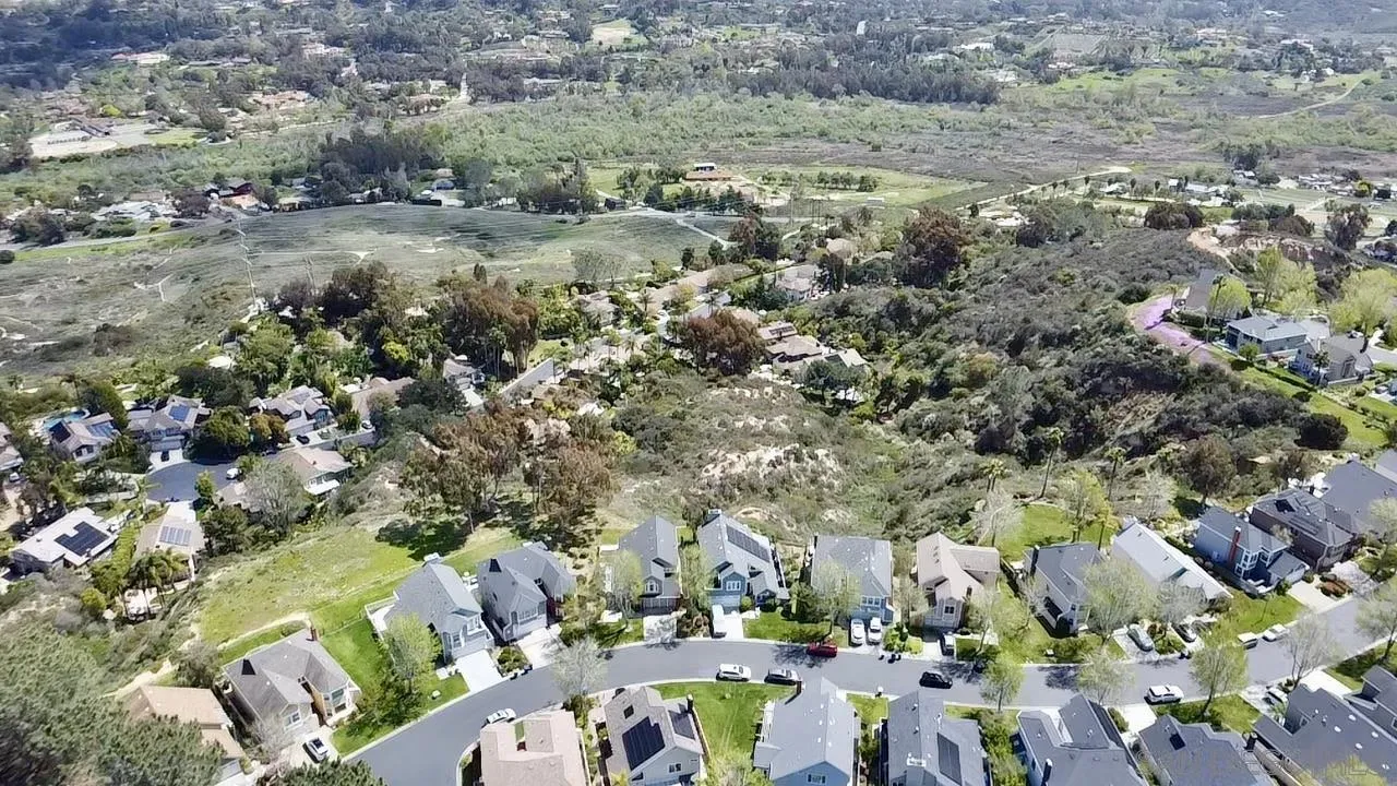 1533 Pacific Ranch Drive Encinitas, CA 92024 - Photo 51 of 52 an aerial view of residential houses with outdoor space