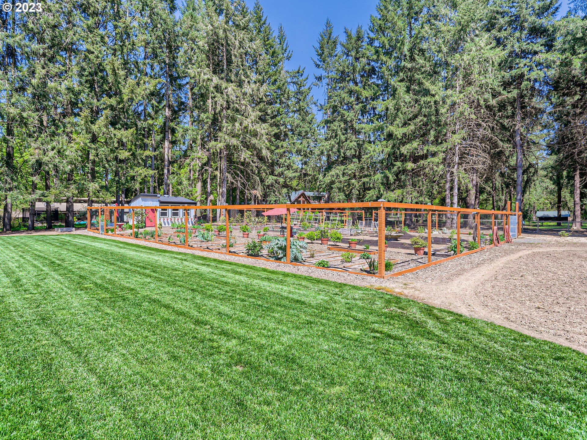 15631 Northeast Becke Road Aurora, OR 97002 - Photo 41 of 47 a view of a park with large trees