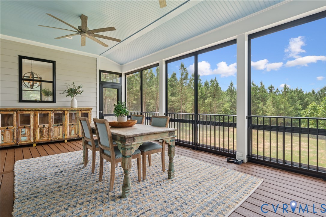 1551 Smokey Rdg Road Maidens, VA 23102 - Photo 16 of 49 a dining room with furniture window and wooden floor
