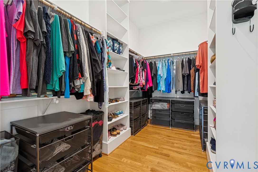 1551 Smokey Rdg Road Maidens, VA 23102 - Photo 23 of 49 a view of walk in closet with clothes and shoes