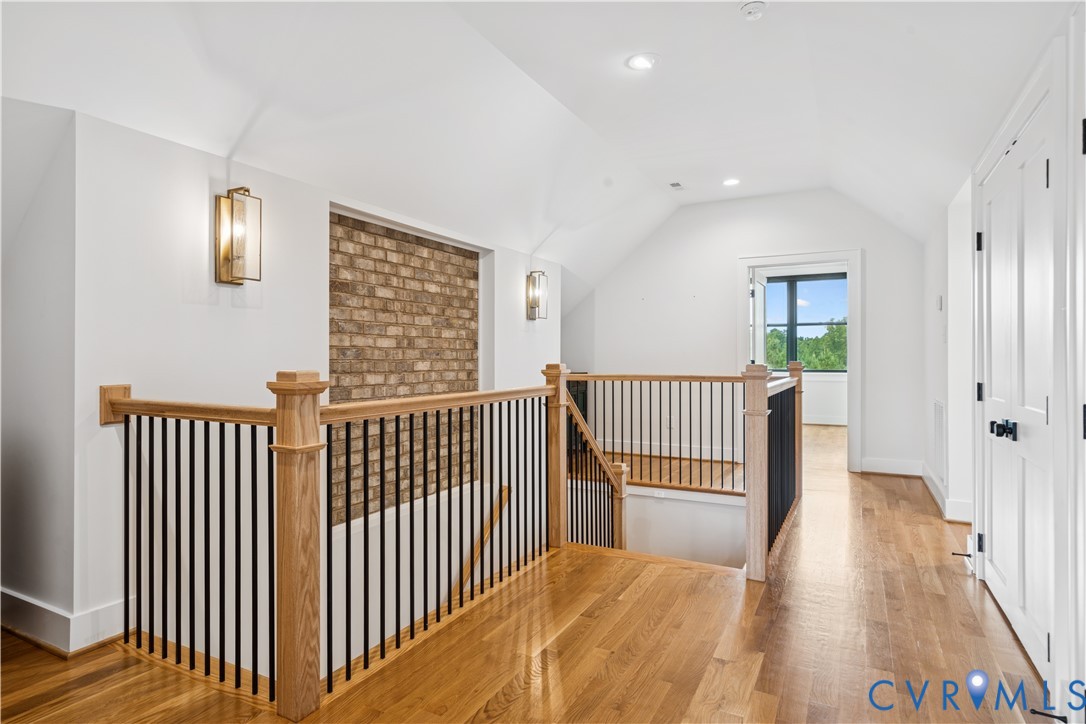 1551 Smokey Rdg Road Maidens, VA 23102 - Photo 30 of 49 a view of a hallway with wooden floor and windows