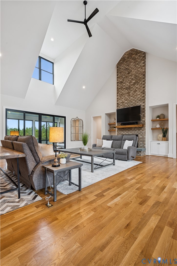 1551 Smokey Rdg Road Maidens, VA 23102 - Photo 7 of 49 a living room with furniture and a flat screen tv