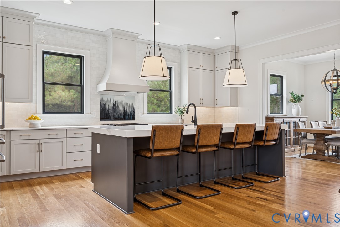 1551 Smokey Rdg Road Maidens, VA 23102 - Photo 8 of 49 a view of kitchen with granite countertop window and dining table