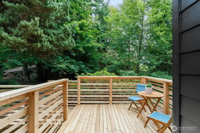 a view of outdoor space with seating