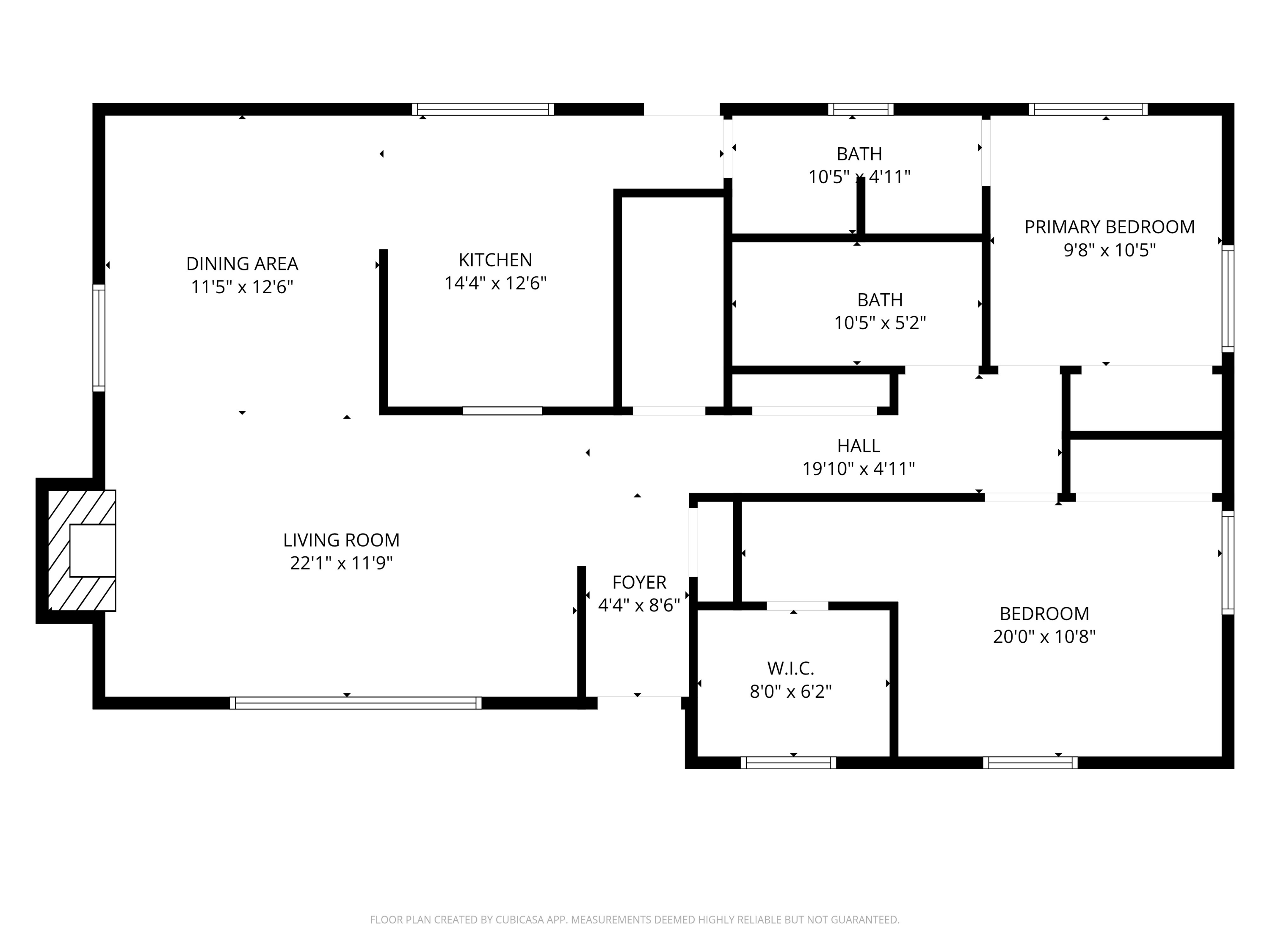 2734 33rd Street Two Rivers, WI 54241 - Photo 33 of 34 First floor Layout