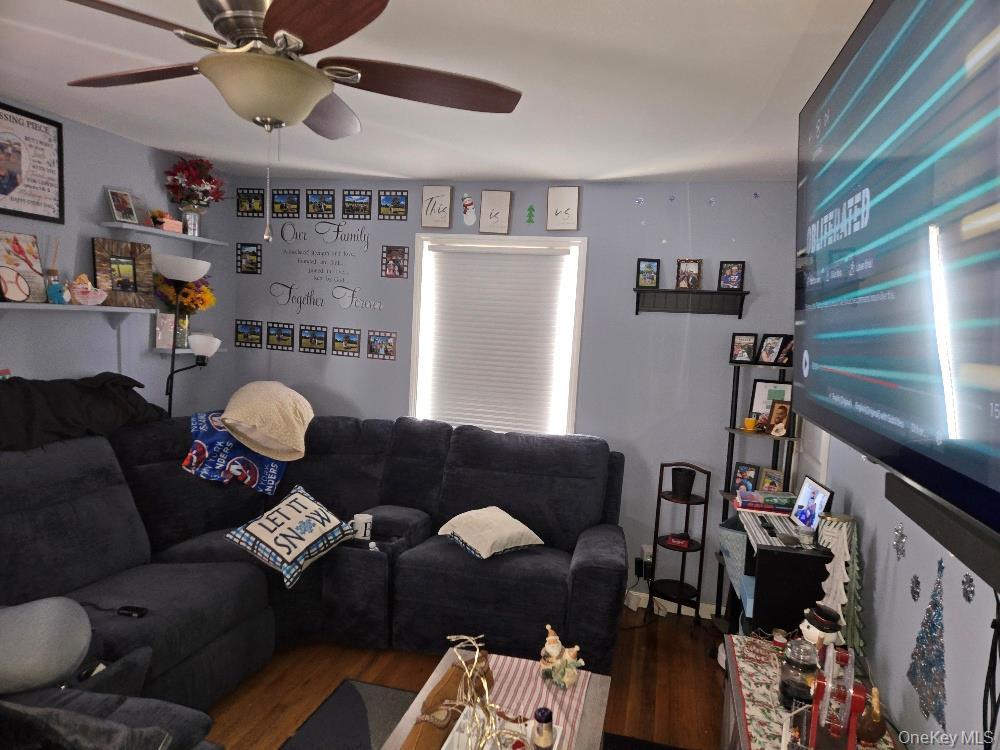 12 Carson Street Bethpage, NY 11714 - Photo 14 of 33 a living room with furniture and a flat screen tv