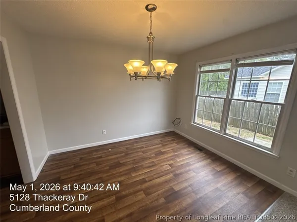 $1,550 | 5128 Thackeray Drive, Fayetteville, NC 28306