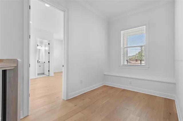 a view of empty room