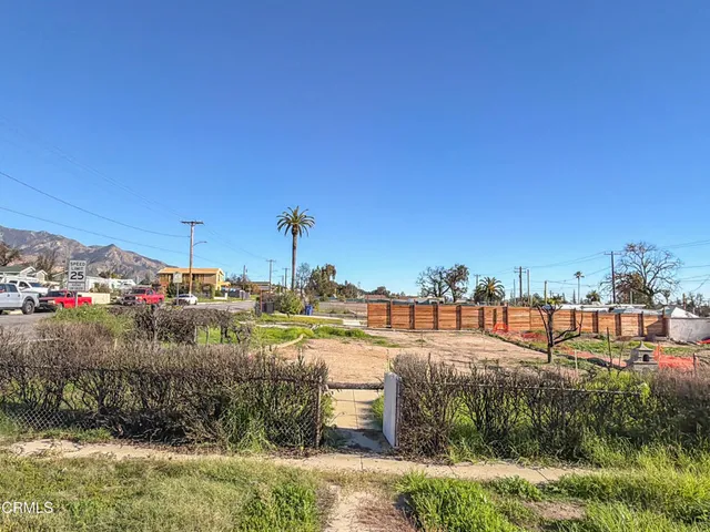a view of outdoor space and yard