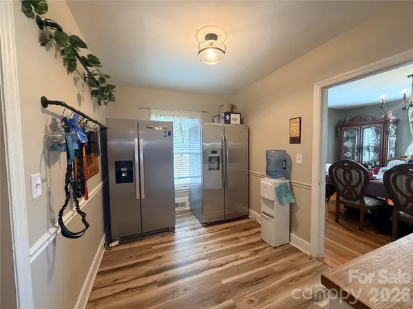 a view of a walk in closet