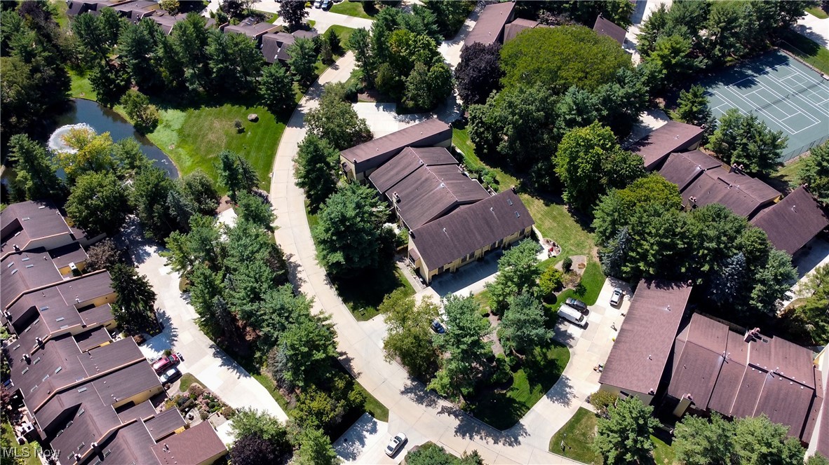 655 Hampton Ridge Drive Akron, OH 44313 - Photo 40 of 40 Aerial view featuring a water view