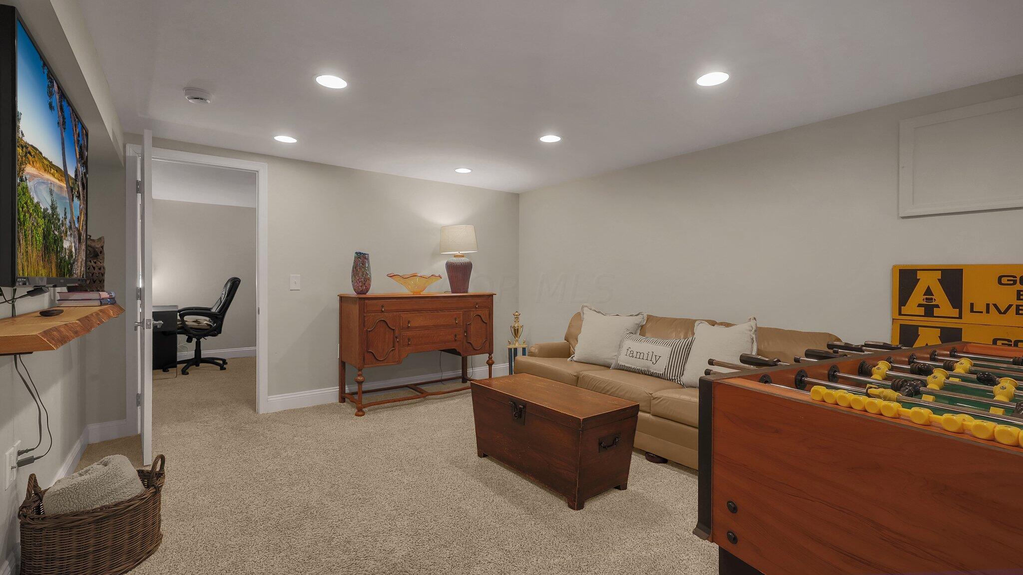 4556 Langport Road Upper Arlington, OH 43220 - Photo 46 of 66 Lower Level Rec Room