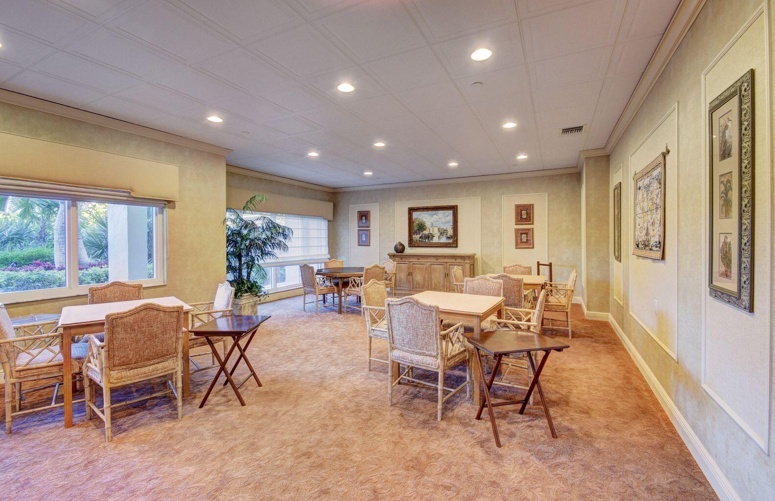 4301 North Ocean Boulevard, Unit 607 Boca Raton, FL 33431 - Photo 54 of 84 Ladies Card Room
