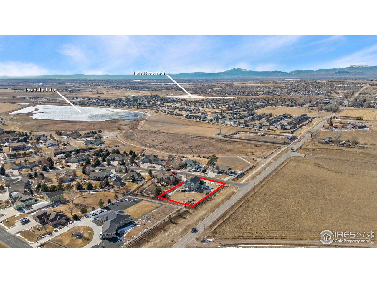 1302 Park Ridge Drive Severance, CO 80615 - Photo 35 of 35 an aerial view of a city