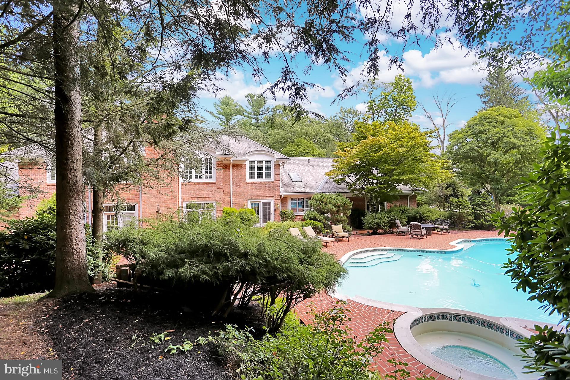813 Old Fritztown Road Reading, PA 19608 - Photo 68 of 79 Back with Pool & Jacuzzi