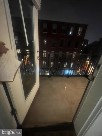a view of balcony