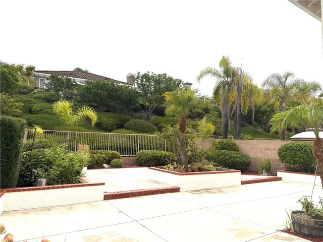 a view of a terrace view