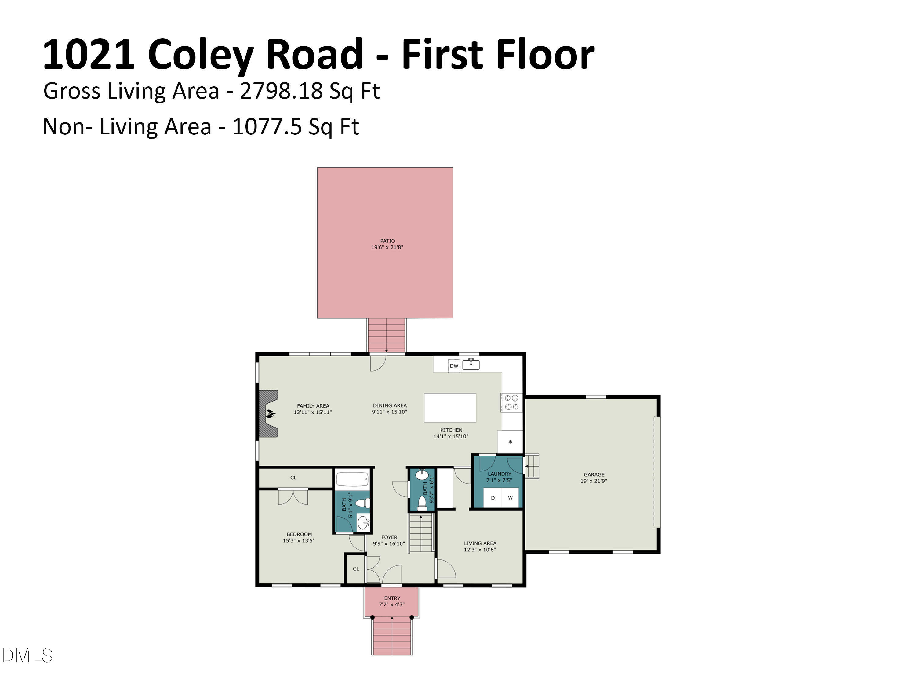 1021 Coley Road Raleigh, NC 27613 - Photo 44 of 49 1021_Coley_Road_-_First_Floor