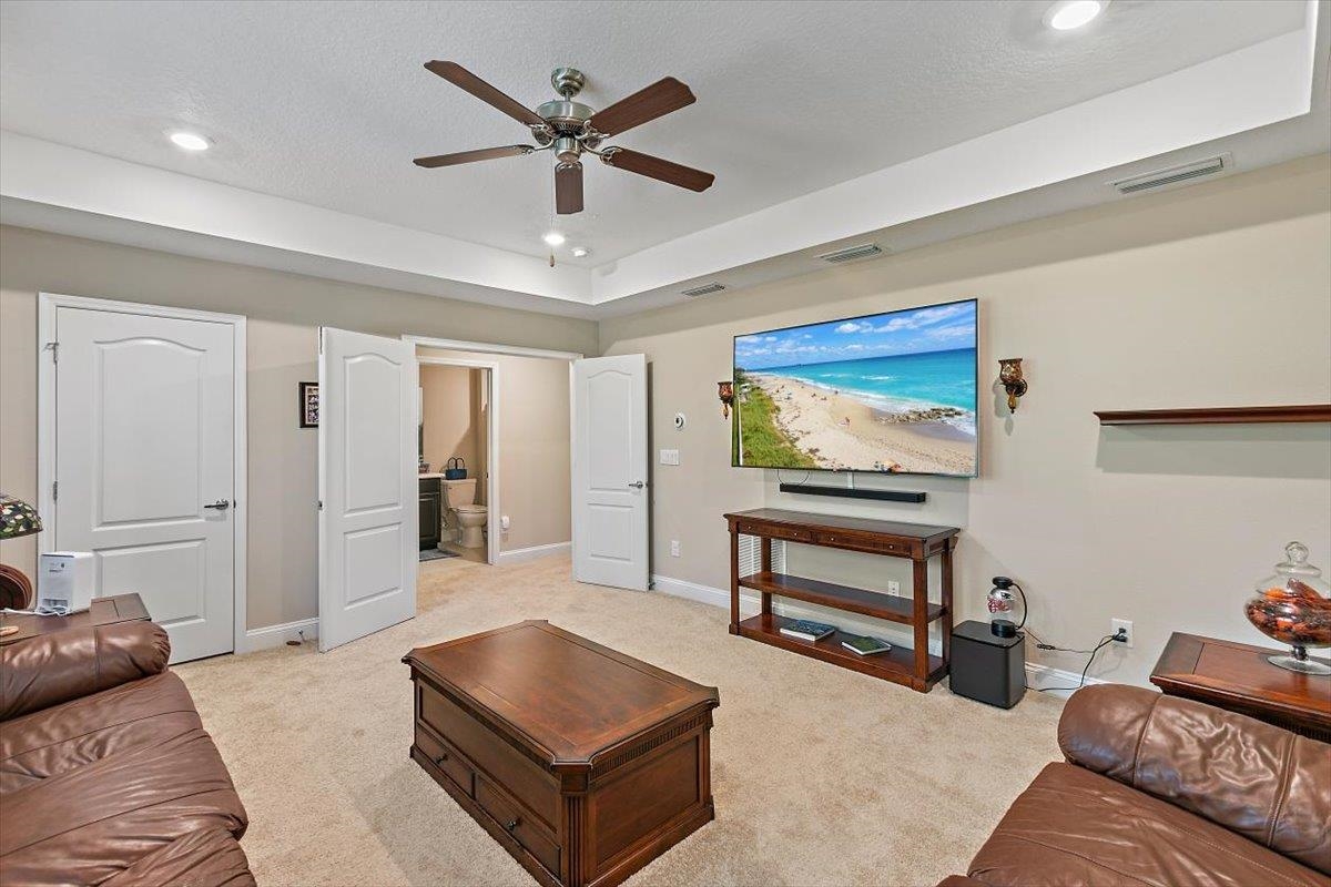 2996 Las Calinas Boulevard St. Augustine, FL 32095 - Photo 23 of 31 a living room with furniture and a rug
