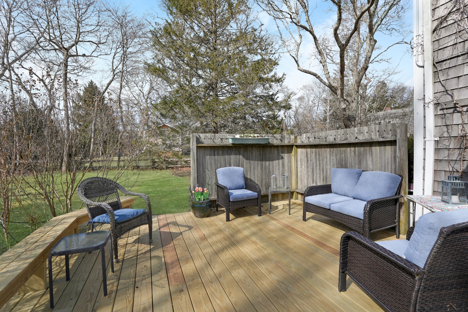 110 Daggett Avenue Vineyard Haven, MA 02568 - Photo 22 of 22 Back deck