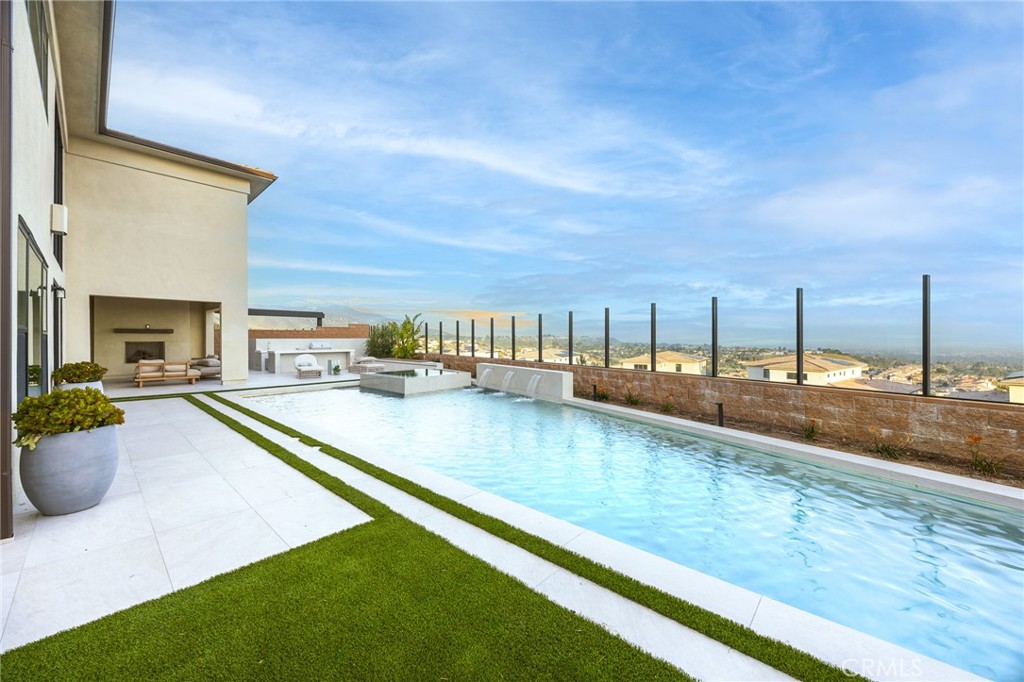 20138 Marlow Lane Porter Ranch, CA 91326 - Photo 35 of 39 a view of swimming pool with outdoor seating