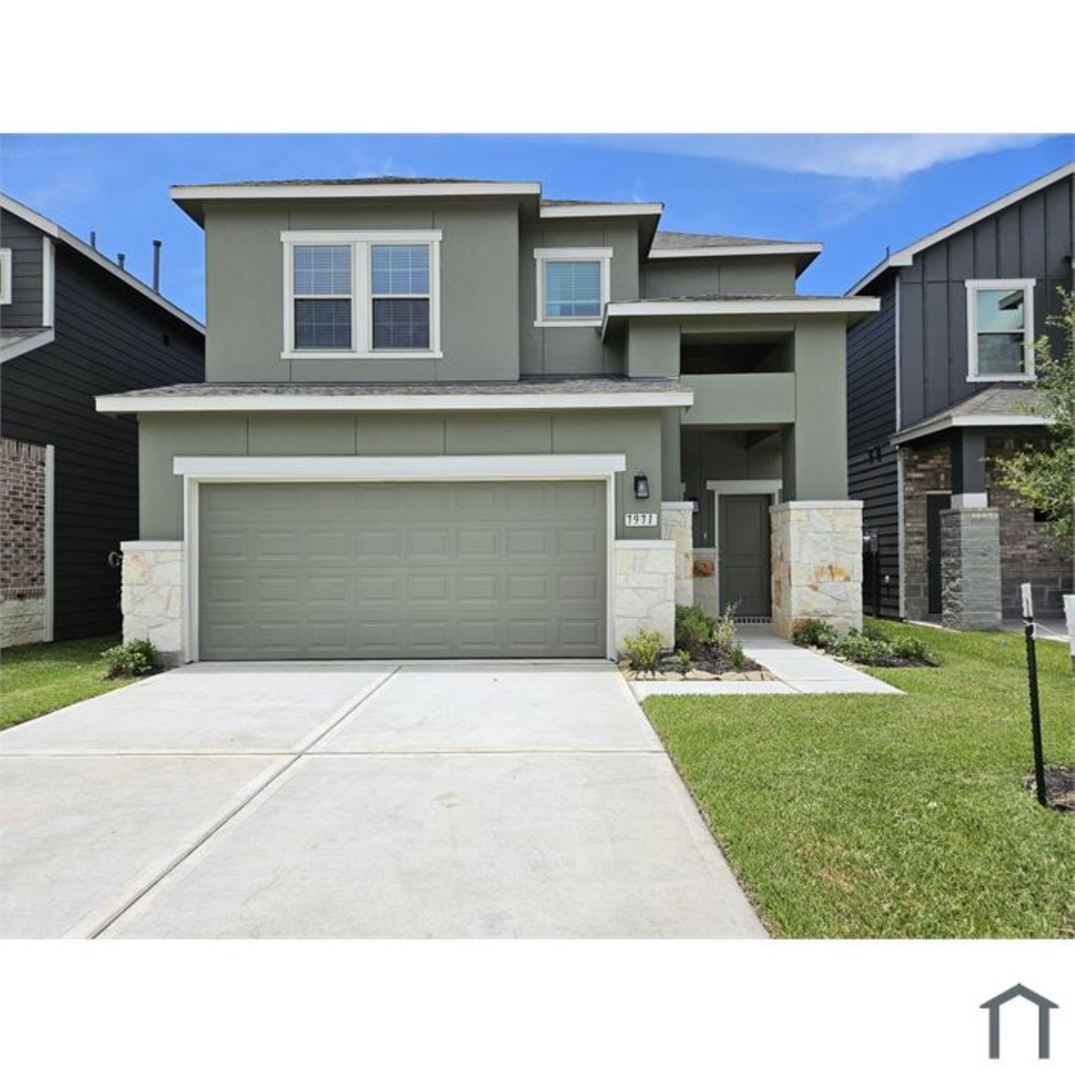 7971 Cypress Country Drive Cypress, TX 77433 - Photo 3 of 7 a black and white photo of a house