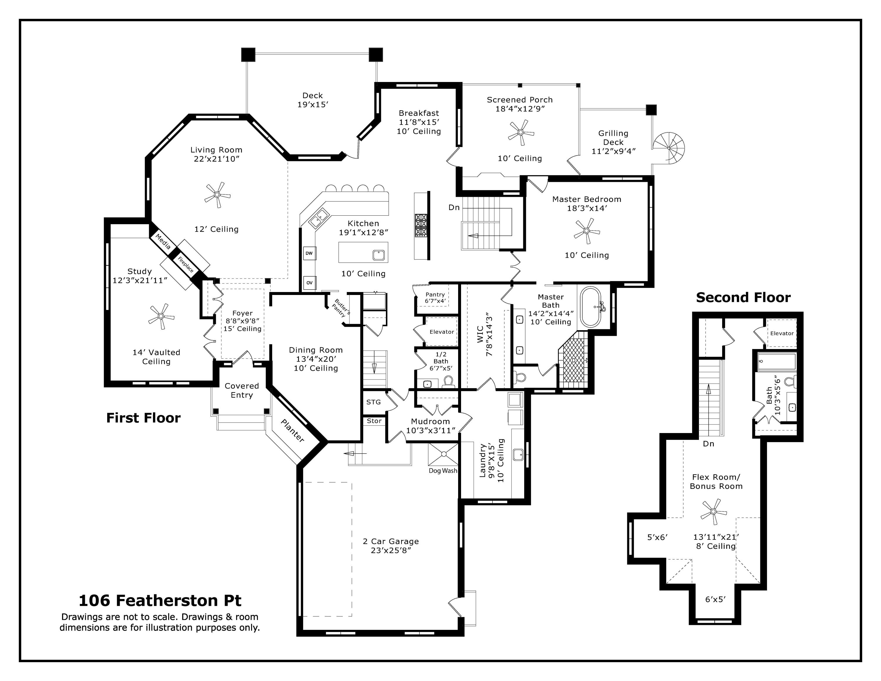 106 Featherston Point West End, NC 27376 - Photo 50 of 51 1st_2nd Floor_106 Featherston Pt