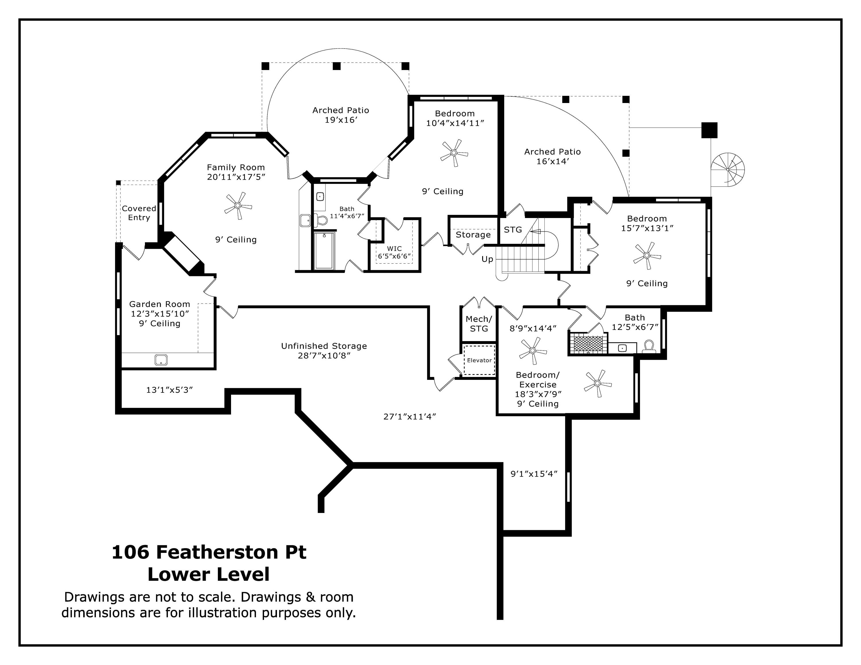 106 Featherston Point West End, NC 27376 - Photo 51 of 51 Lower Level_106 Featherston Pt