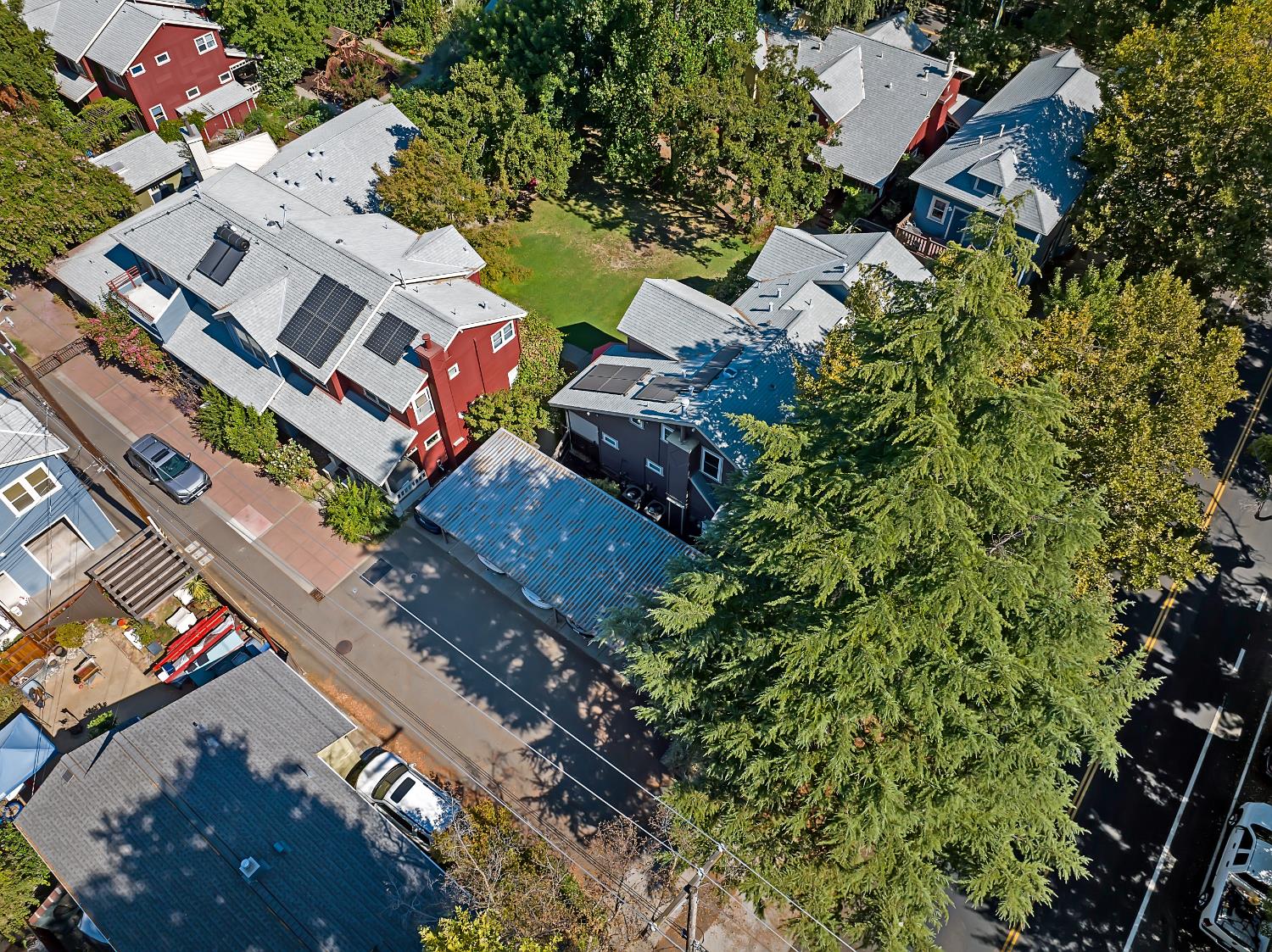 2008 5th Street, Unit 15 Sacramento, CA 95811 - Photo 27 of 49 an aerial view of a house with a yard