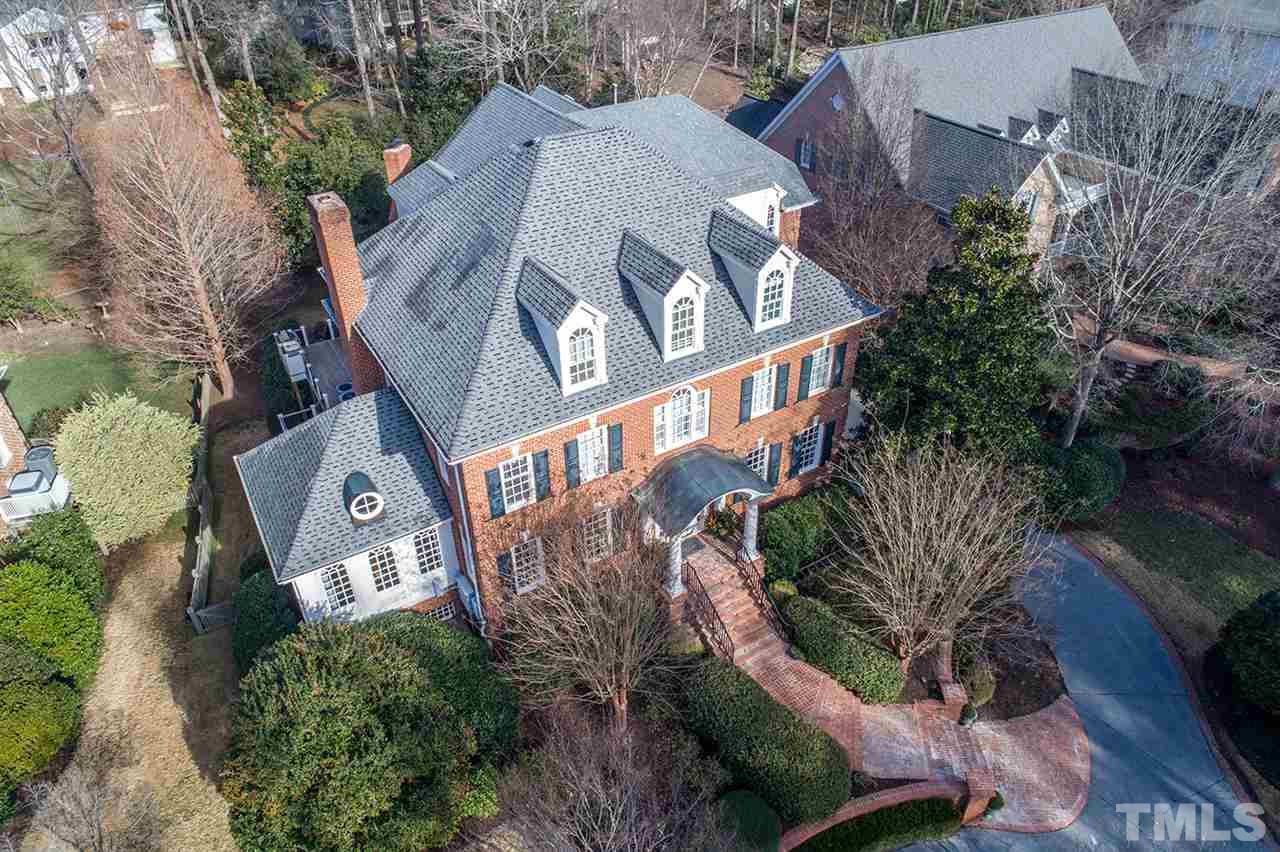 308 Marlowe Road Raleigh, NC 27609 - Photo 2 of 24 an aerial view of a house