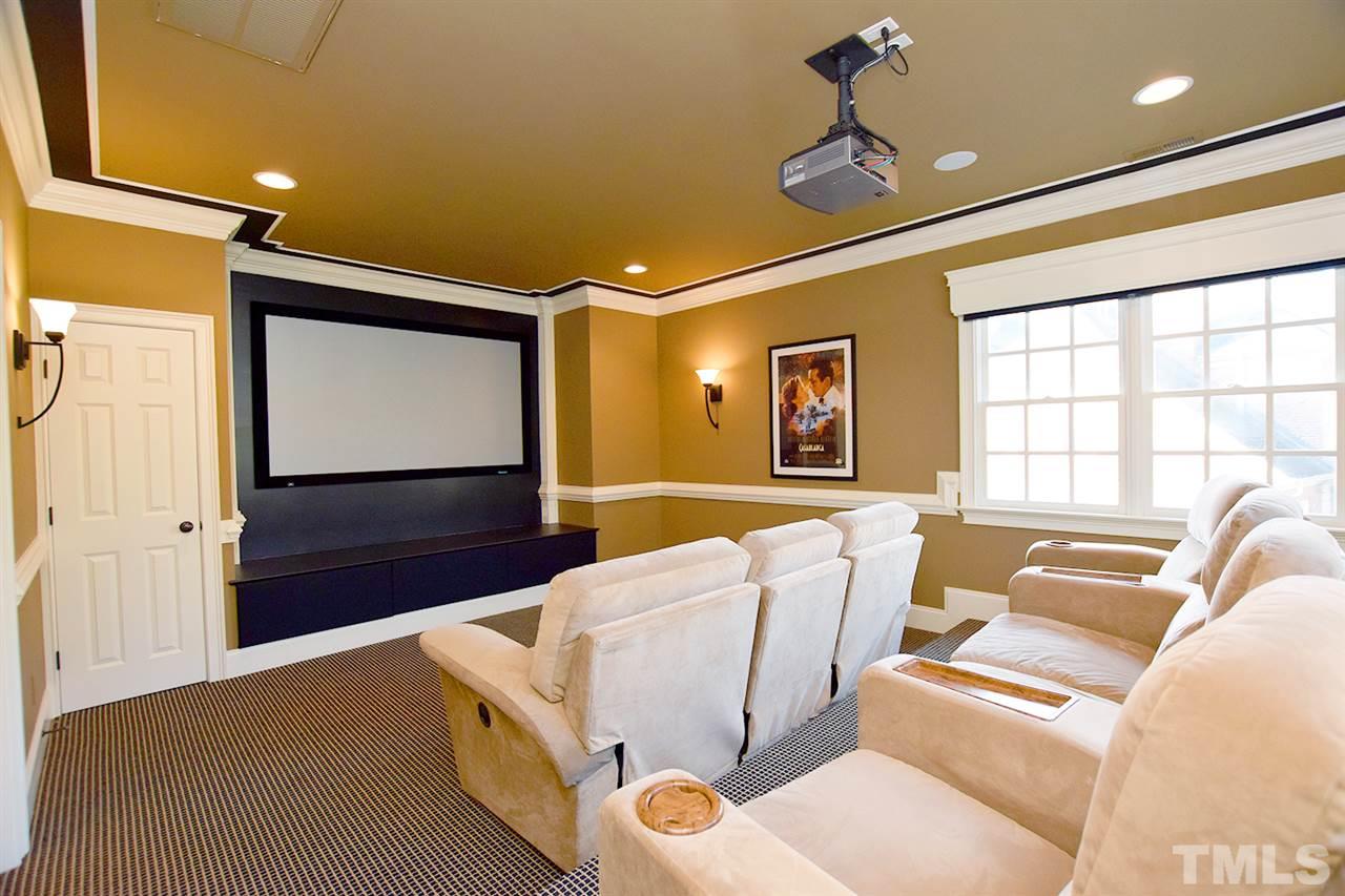 308 Marlowe Road Raleigh, NC 27609 - Photo 15 of 24 a living room with furniture and a flat screen tv