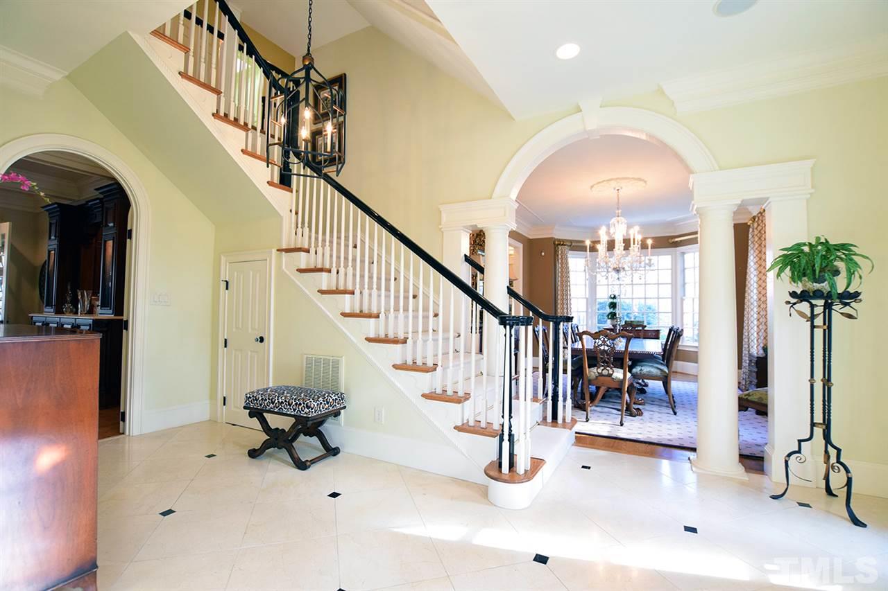 308 Marlowe Road Raleigh, NC 27609 - Photo 22 of 24 a view of entryway and hall with a front door