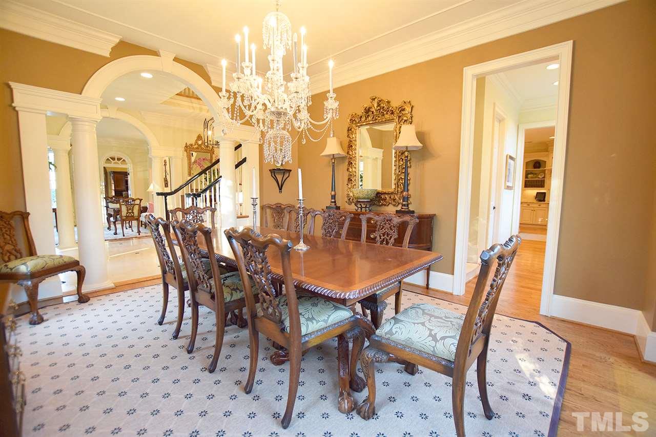 308 Marlowe Road Raleigh, NC 27609 - Photo 4 of 24 a dining room with furniture and wooden floor