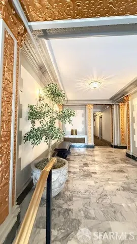 a view of a living room and a window